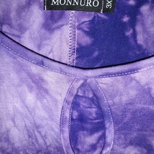 Purple Tie Dye blouse